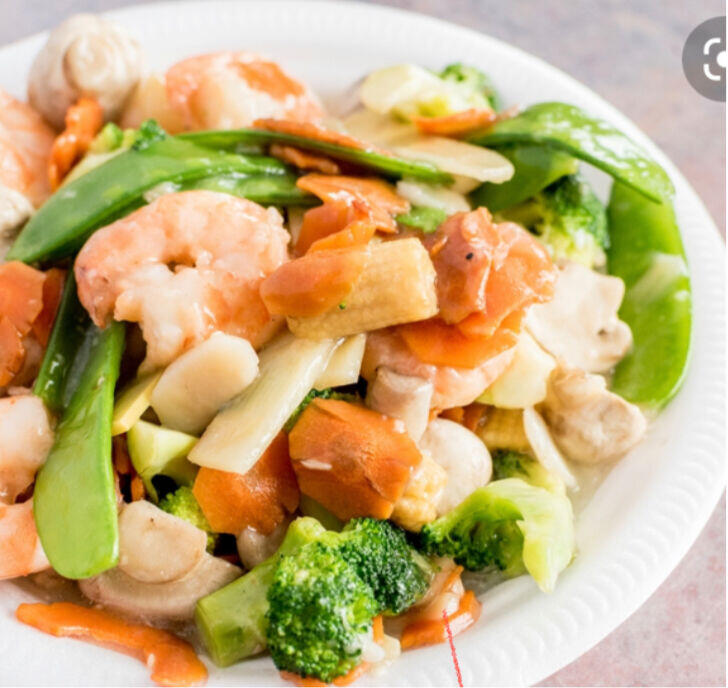 Shrimp w. Mixed Veg