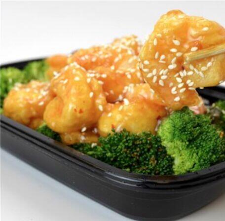 (Spicy) Sesame Shrimp
