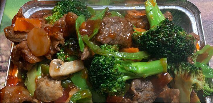 (Spicy) Beef w. Garlic Sauce