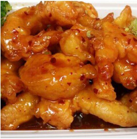 (Spicy) General Tso's Shrimp