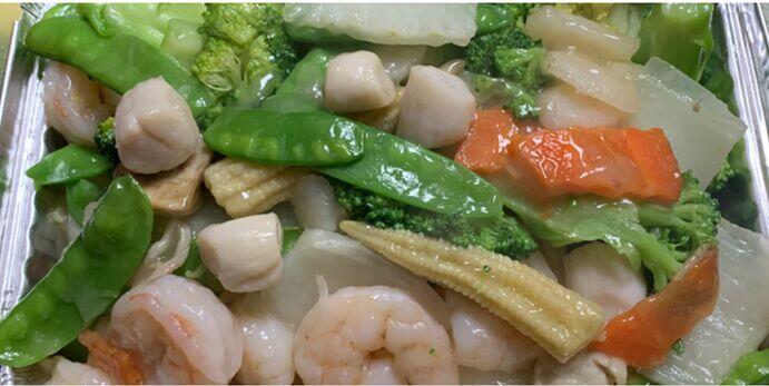 Shrimp w. Scallops