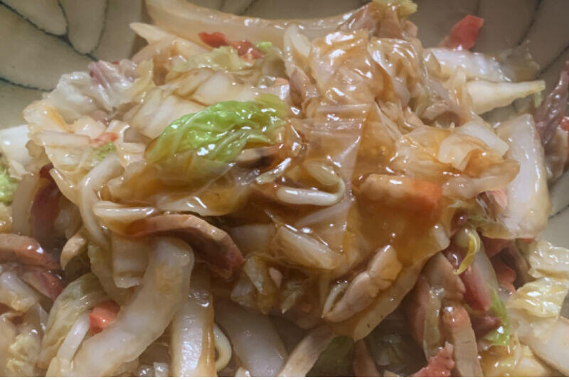 Roast Pork Chow Mein