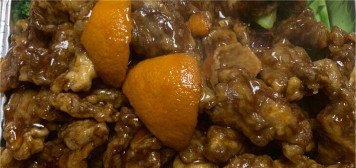 (Spicy) Orange Flavor Beef