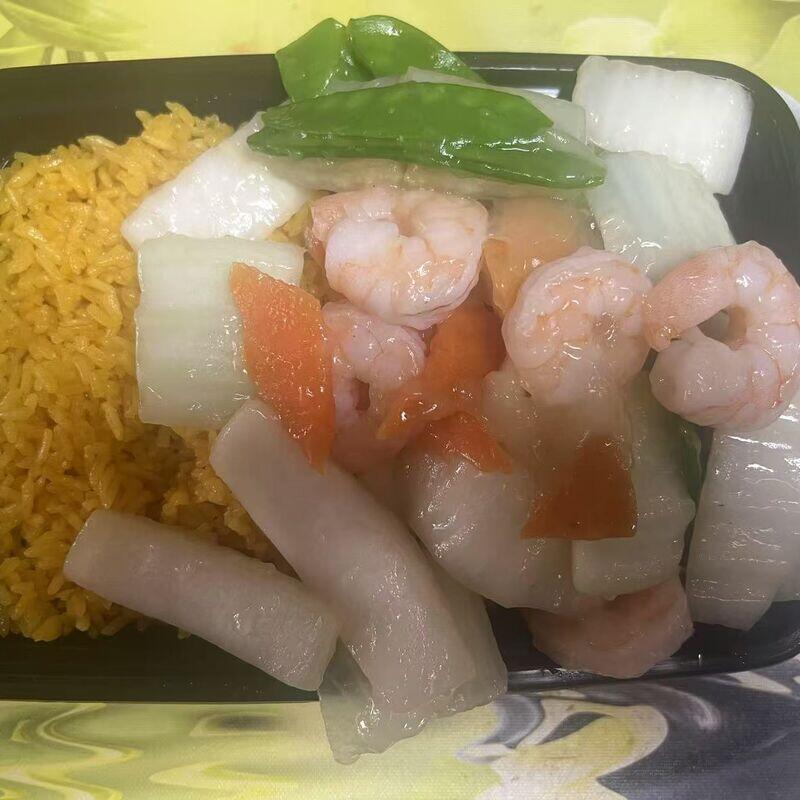 C35.Shrimp w. Chinese Veg