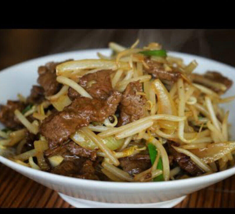 Beef w. Bean Sprouts