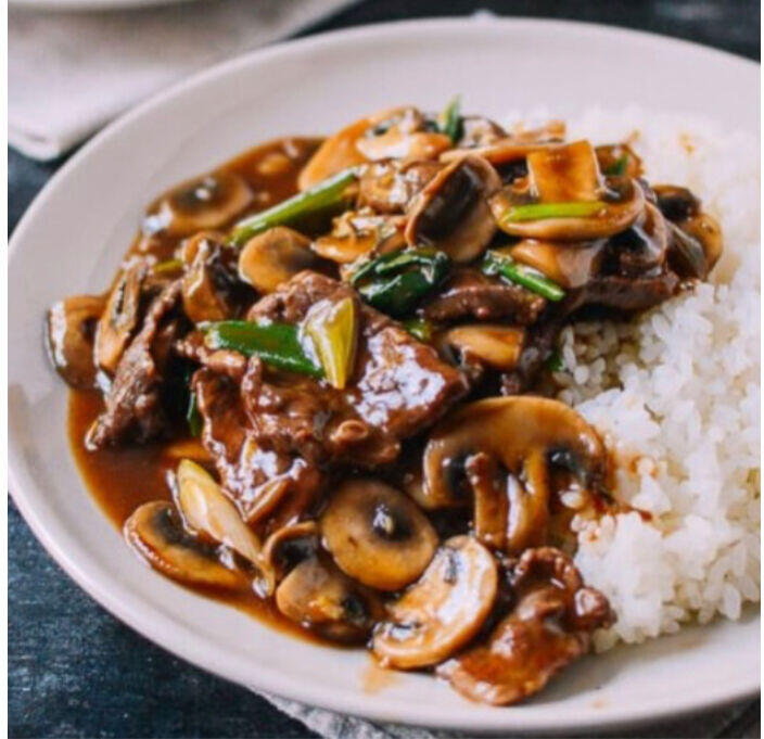 Beef w. Mushrooms