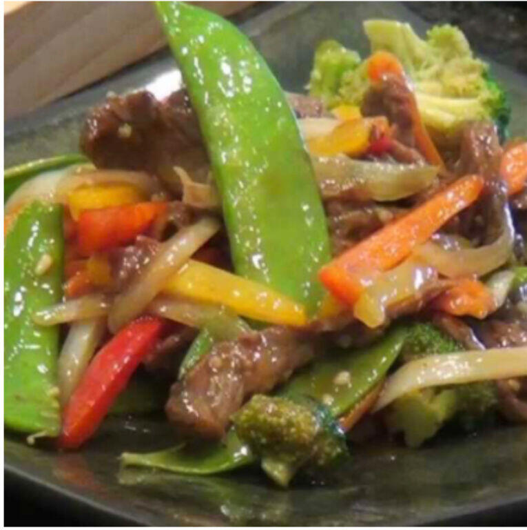 Beef w. Mixed Veg