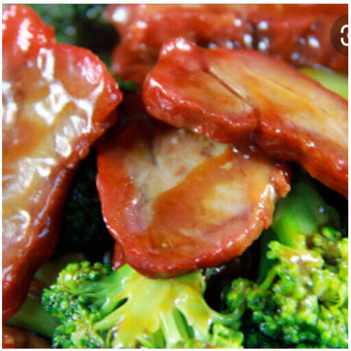 Roast Pork w. Broccoli