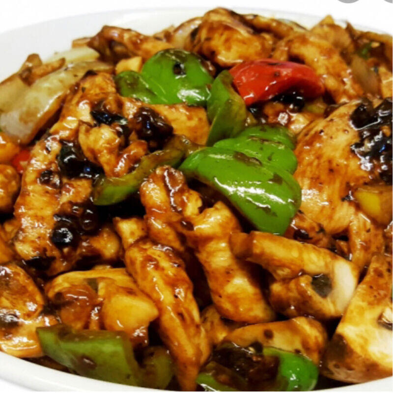 Chicken w. Black Bean Sauce