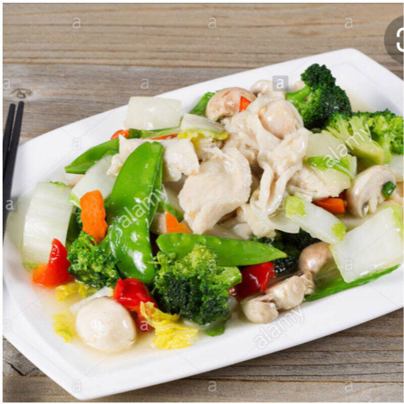 Chicken w. Mixed Vegetable